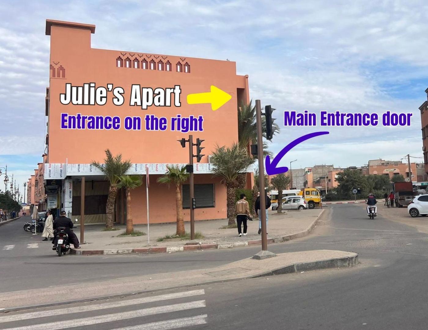 Julie'S Airport Apartment 马拉喀什 外观 照片
